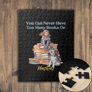 Te Veel Boeken of Husky's Legpuzzel