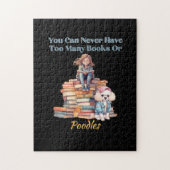 Te Veel Boeken of Poodles  Legpuzzel (Verticaal)