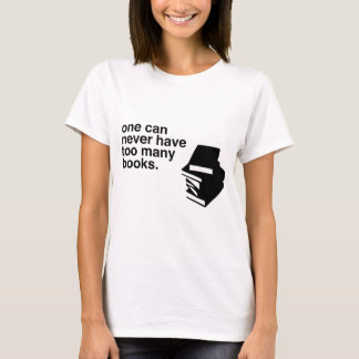 te veel boeken t-shirt
