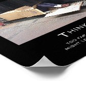 TE VEEL BUITEN DE DOOS DENKEN POSTER (Hoek)