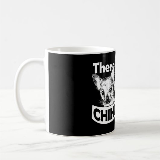 Te veel Chihuahuas Coffee-Mok Koffiemok (Links)