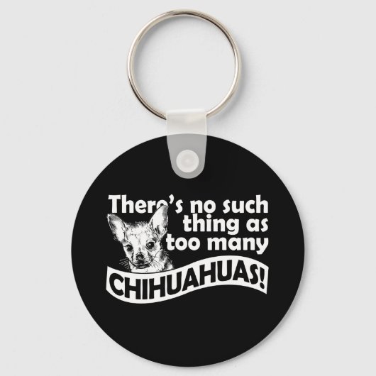 Te veel Chihuahuas Sleutelhanger (Voorkant)