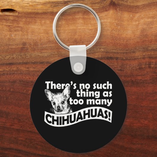 Te veel Chihuahuas Sleutelhanger (Voorkant)