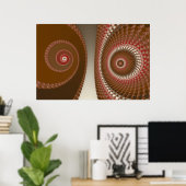 Te veel chocolade-Poster Poster (Thuiskantoor)