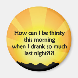 Te veel drink magneet