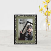 Te veel eten bij de Thanksgiving Kaart (Gele Bloem)