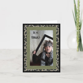 Te veel eten bij de Thanksgiving Kaart