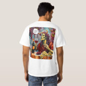 Te veel gedronken t-shirt (Achterkant volledig)