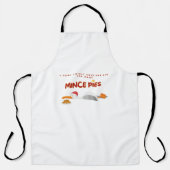 Te veel gehaktpasteitjes meeuw schort (Voorkant)
