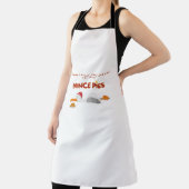 Te veel gehaktpasteitjes meeuw schort (Insitu)