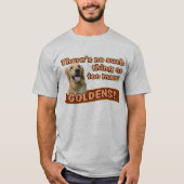 "Te veel Golden Retrievers" T-shirt (Voorkant)