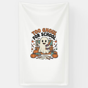 Te veel griezel voor school vintage spookleraar Ha Spandoek