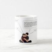 Te veel informatie koffiemok (Center)