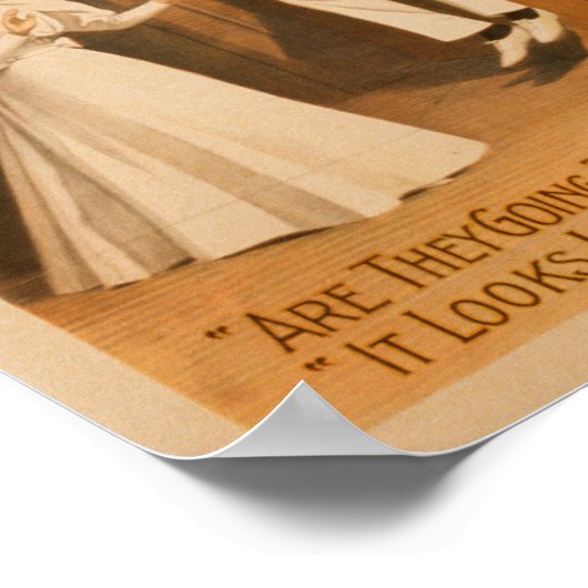 "Te veel Johnson" - Twee Mannen die het theater be Poster (Hoek)