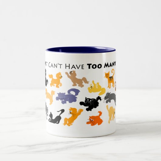 Te veel katten Mok (Center)