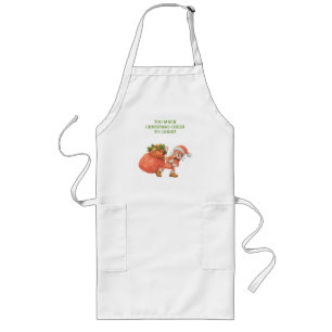 Te veel Kerstplezier om te dragen! Salami Lang Schort