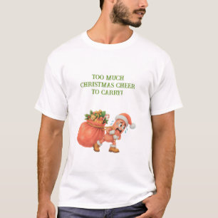 Te veel Kerstplezier om te dragen! Salami T-shirt