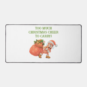 Te veel Kerstsmaak om mee te nemen! Salami Bureaumat