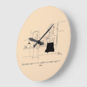 Te veel koffie grote klok (Hoek)