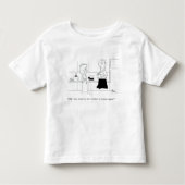 Te veel koffie kinder shirts (Voorkant)