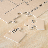 Te veel koffie legpuzzel (Zijkant)