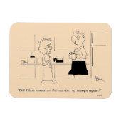 Te veel koffie magneet (Horizontaal)