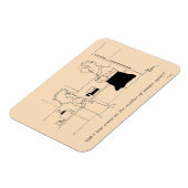 Te veel koffie magneet (Linkerzijde)