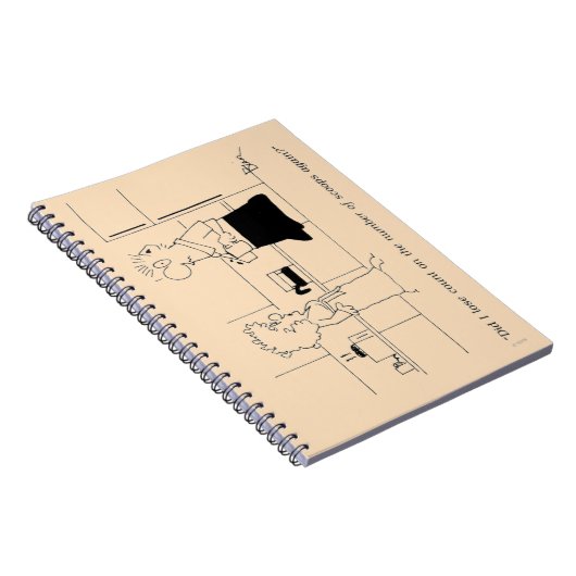 Te veel koffie notitieboek (Rechterzijde)