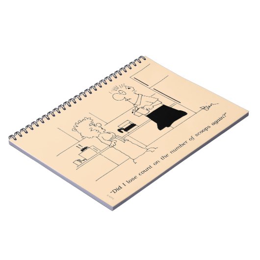 Te veel koffie notitieboek (Linkerzijde)