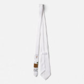 Te veel koffie-Stropdas Stropdas (Achterkant)