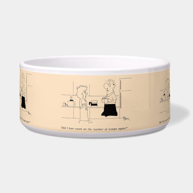 Te veel koffie voerbakje (Voorkant)