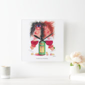 Te veel lijn bij Wunchtime Vierkante Klok (Huis)