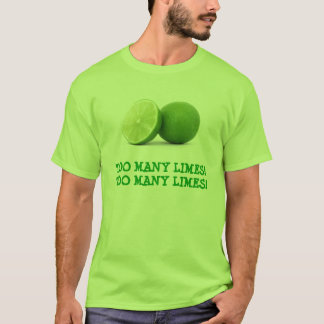 Te veel limieten t-shirt