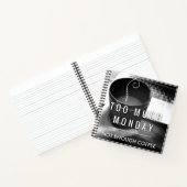 Te veel maandag niet genoeg koffie notitieboek (Binnen)