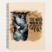 Te veel maandag planner (Voorkant)