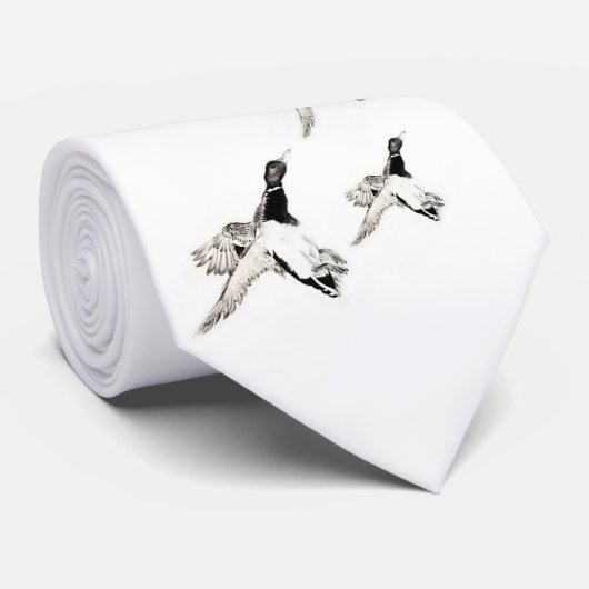 Te veel mallards stropdas (Opgerold)