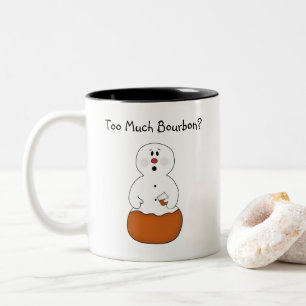 Te veel Mok van Bourbon Snowman