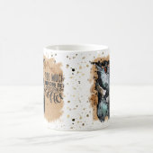 Te veel mok van maandkoffie (Center)