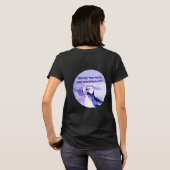 Te veel nemen heeft gevolgen t-shirt (Achterkant volledig)