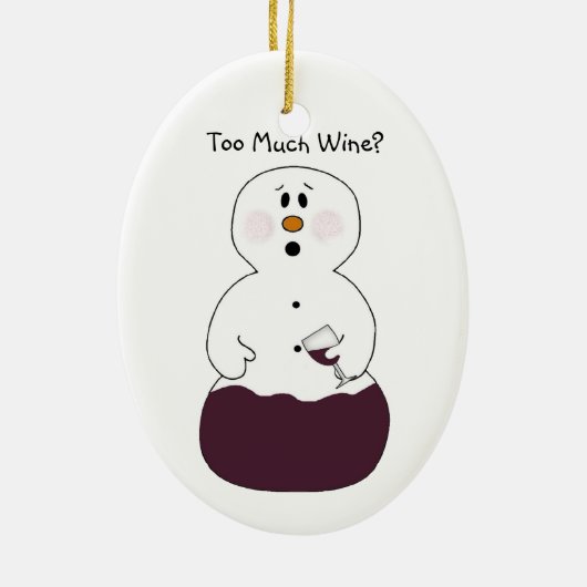 Te veel Ornament wijn (Achterkant)