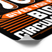 te veel pi - grote omtrek poster (Hoek)