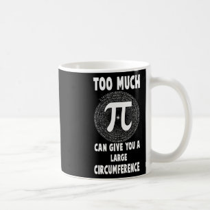 Te veel PI Science Wiskunde PI Dag Wiskunden Teach Koffiemok
