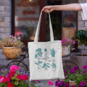 Te veel Planten Canvas tas
