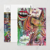 Te veel postkaart (Voorkant / Achterkant)