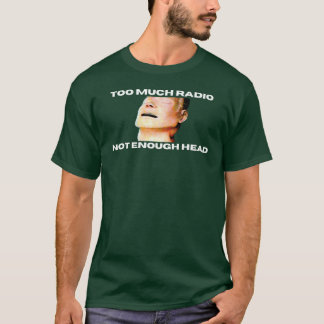 Te veel radio niet genoeg hoofdtelefoon Bochten Ma T-shirt