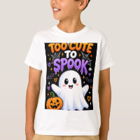 TE VEEL schattig om schattige Halloween spook kind