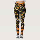 Te veel Snoep! Overbelasting met gesuikerde suiker Leggings (Voorkant)