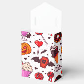 Te veel Snoep voor Dracula Funny Halloween Bedankdoosjes (Geopend)