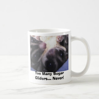 Te veel suikerzweefvliegtuigen... koffiemok