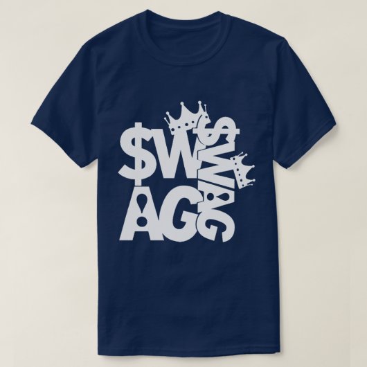 Te veel Swagga! T-shirt (Design voorkant)